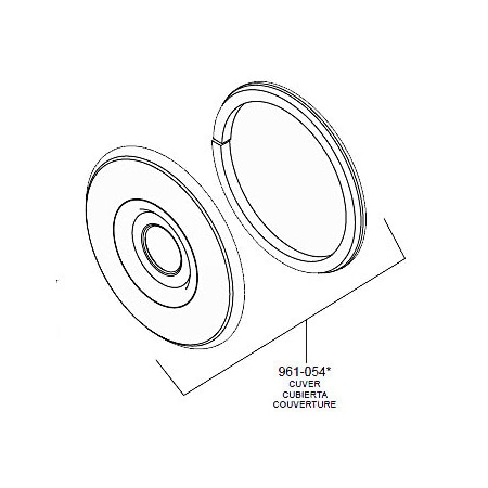 Pfister Pfister Pi Shw Wall Flg Cr 961-054A